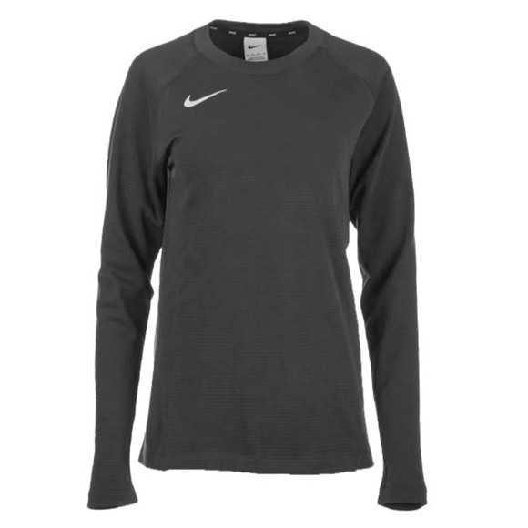 Nike Other - Nike Dri-Fit Stock Crew Pre-Game Top Men's Gray Long Sleeve Stretch Medium NEW